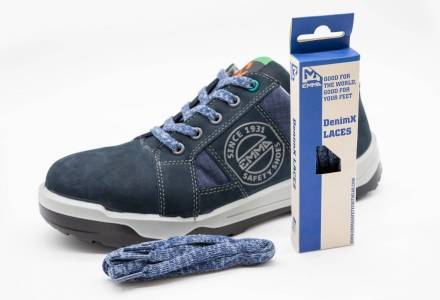 Jeans Sneaker mit DenimX-Schn&uuml;rsenkel 